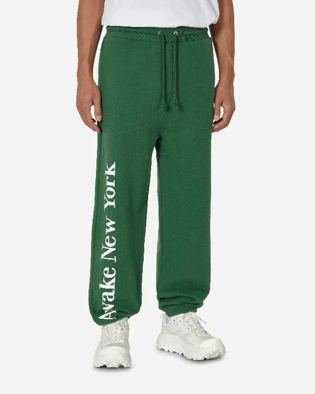 Tailored slim pants for polished business looks -Awake NY Sweatpants Aviator Green