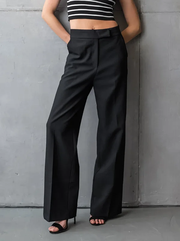 Vintage denim pants for timeless rugged style -BerryBetty - Utility Straight Leg Pants