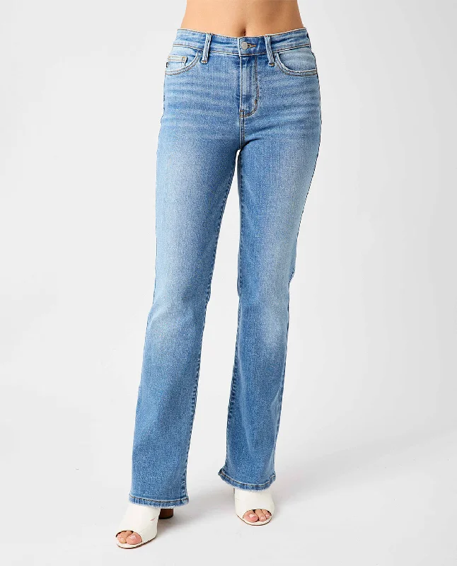 Anniversary Jeans for Special -Judy Blue Mid-Rise Vintage Bootcut Jeans