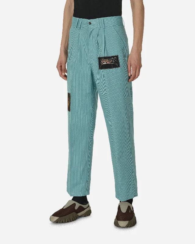 High-rise flare pants for vintage chic appeal -Space Trousers Teal