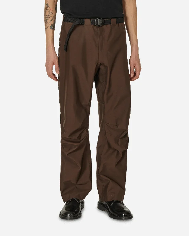 Breathable linen pants for hot summer days -3L WR Arc Pants Soil Brown