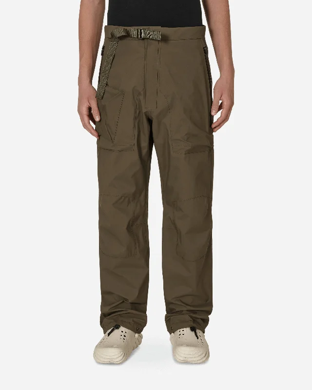 Flowy linen pants for relaxed tropical vacations -3L GORE-TEX® PRO Pants Green