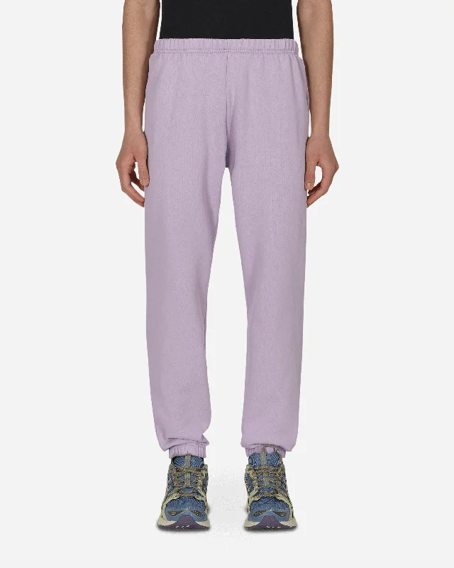 Eco-friendly hemp pants for sustainable clothing choices -Fleece Sweatpants Purple