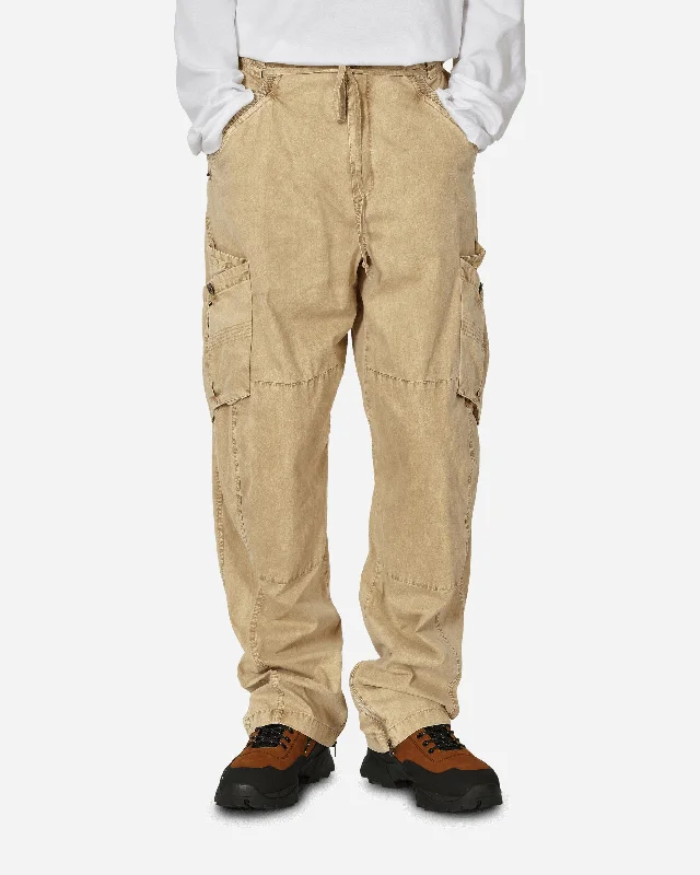 Durable denim pants for long-lasting everyday use -Utility Pants Sand