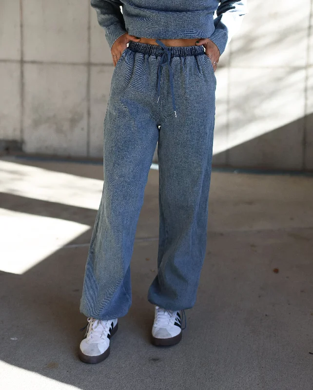 Pink Dresses for Feminine -Dressed Down Denim Pants