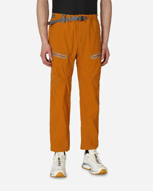 Weather-resistant pants for unpredictable climate needs -Light Hike Pants Orange