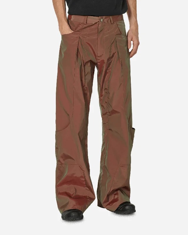 Elegant satin pants for formal dinner attire -Drifter N.2 Cargo Pants Rust