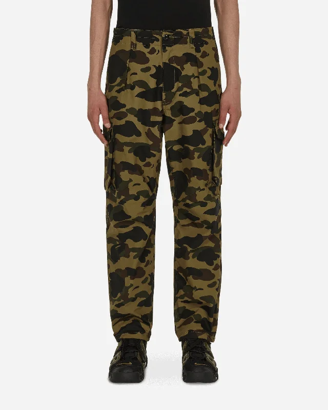 Slim-fit dress pants for sharp evening events -1st Camo Relaxed Fit 6 Pocket Pants Green