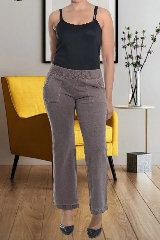 Designer skinny pants for luxury fashion flair -Ladies Wool Pants