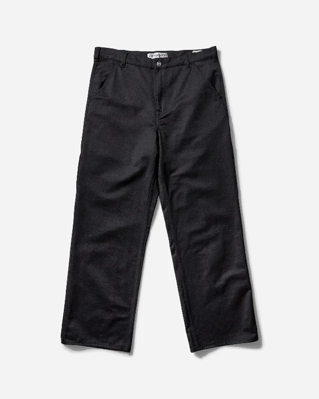 Relaxed chino pants for casual Friday offices -Men's Joiner Trousers Black