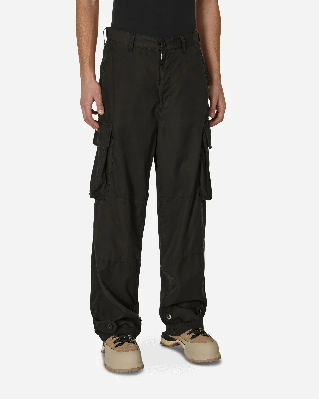 Bold patterned pants for standout fashion statements -Cargo Pants Black