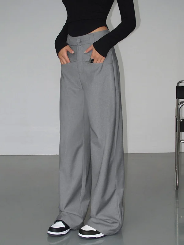 Waterproof rain pants for stormy weather protection -BerryBetty - Bring The Style Wide Leg Pants