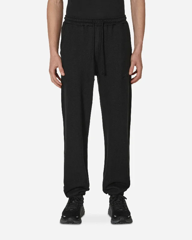 Stylish cropped pants for warm season trends -World Peace Hemp Sweatpants Black