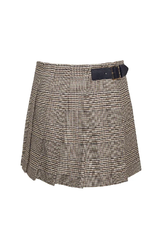 Classic skirts with subtle texture weave -Abbey Skirt