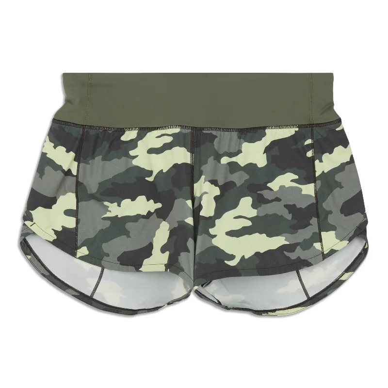 Pleated Shorts for Girly Touch -Speed Up Mid-Rise Lined Short - Resale