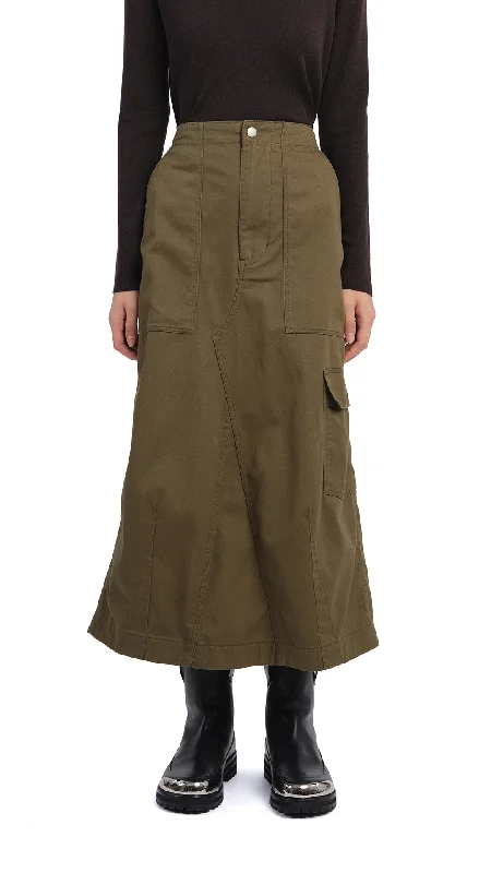 Pleated midi skirts for elegant everyday looks -Fatigue Midi Skirt