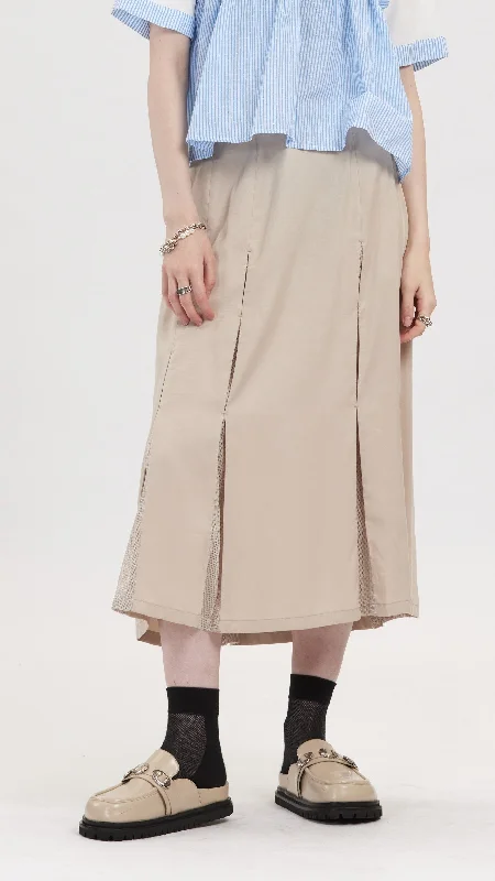 Patterned skirts for artistic standout appeal -Pleats Skirt