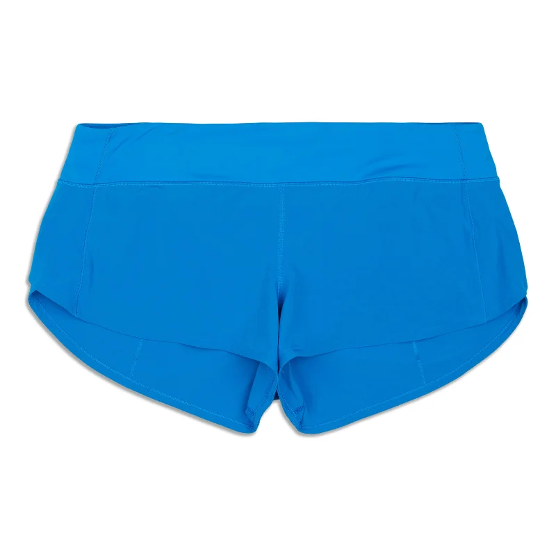 Mini Shorts for Youthful Vibe -Speed Up Low-Rise Lined Short