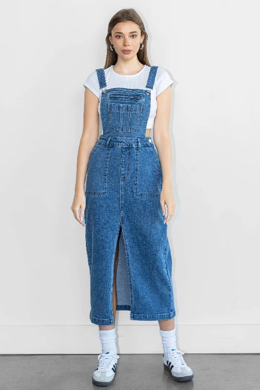 Mini Shorts for Youthful Vibe -Dungaree Skirt Jumpsuit