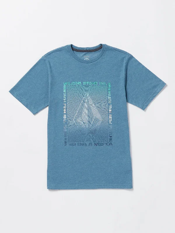 Solid Color Skirts for Simple -Big Boys Visualizer Short Sleeve Tee - Indigo Ridge Heather