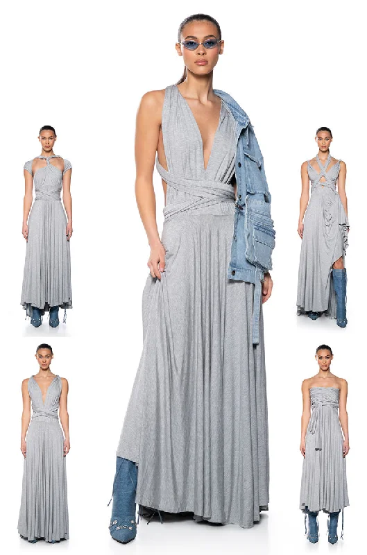 Elastic Dresses for Fit -FEELING LOOSE MULTIFUNCTIONAL MAXI DRESS