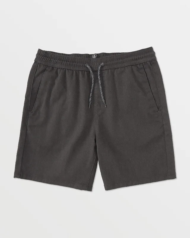 Silk Skirts for Luxurious -Little Boys Frickin Elastic Waist Shorts - Charcoal Heather