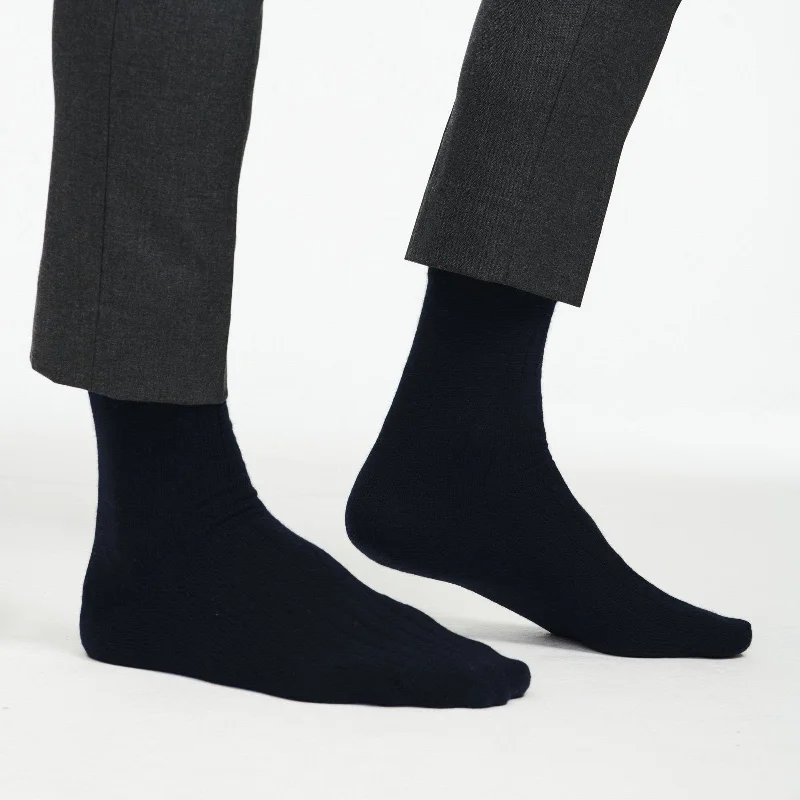 Black Dresses for Versatile -Cashmere Dress Socks