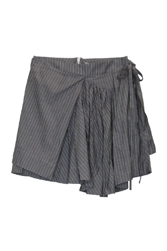 Casual linen skirts for breezy days -[WW24429] Molly Goddard | Skirt