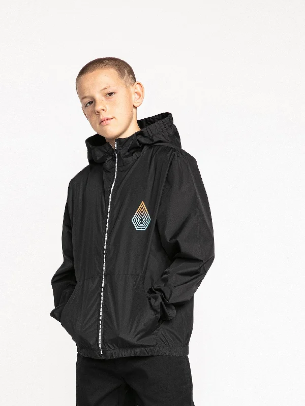 Elastic Waist Skirts for Fit -Big Boys Phase 91 Jacket - Black