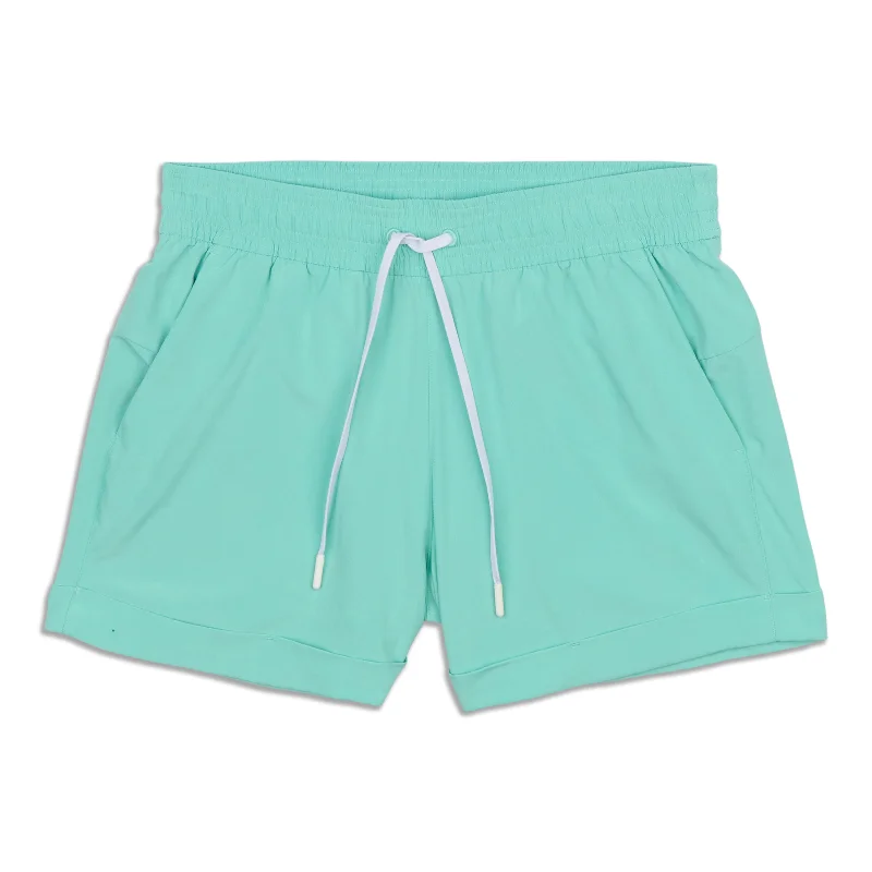 Leather Shorts for Luxury Look -Spring Break Away Short - Resale