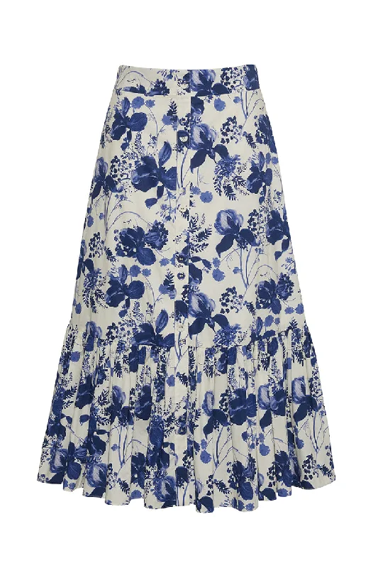 Flowy floral skirts for springtime elegance -Georgica Skirt