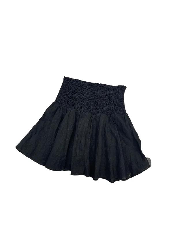 Stretch denim skirts for comfy wear -Black Skirt Mini J. Crew