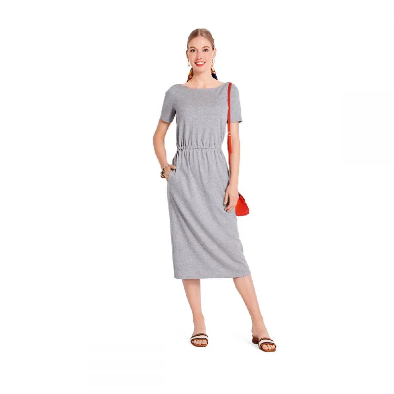 Maxi Dresses for Elegant Style -Burda Dress and Jumpsuit 6004