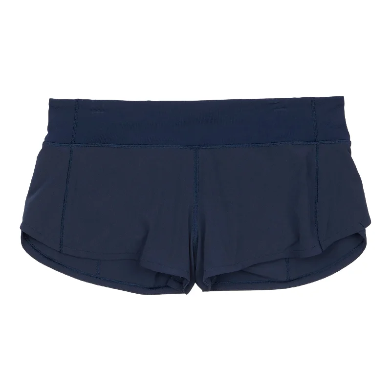 Pleated Shorts for Girly Touch -Run Times Low Rise Short - Resale